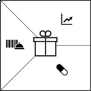 Die Value Map des Value Proposition Canvas mit Produkten und Services, Gain Creators und Pain Relievers