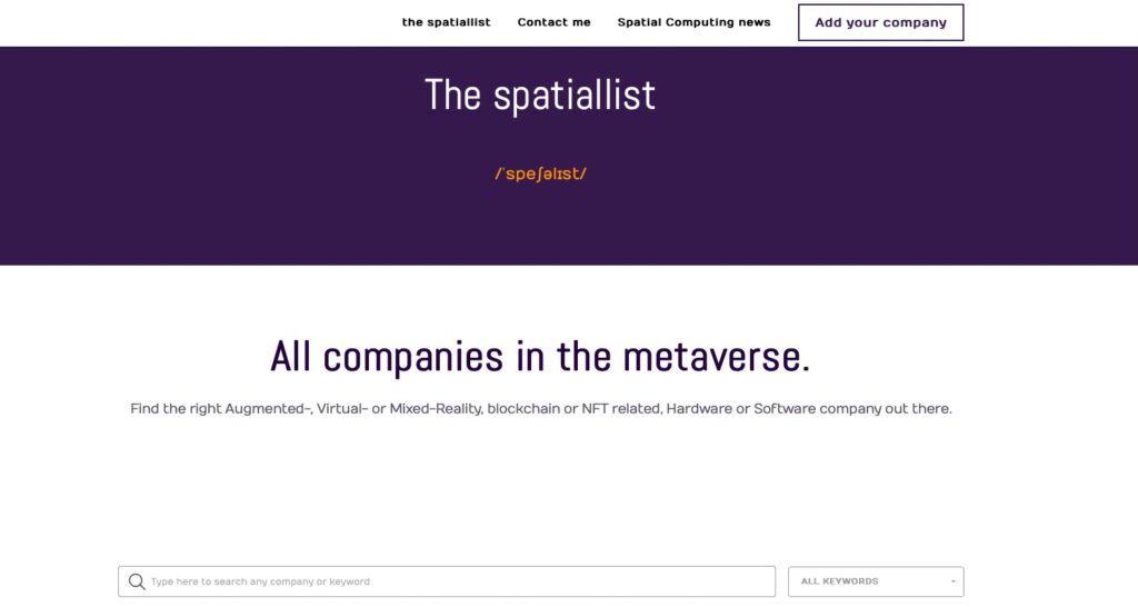 https://www.spatiallist.com