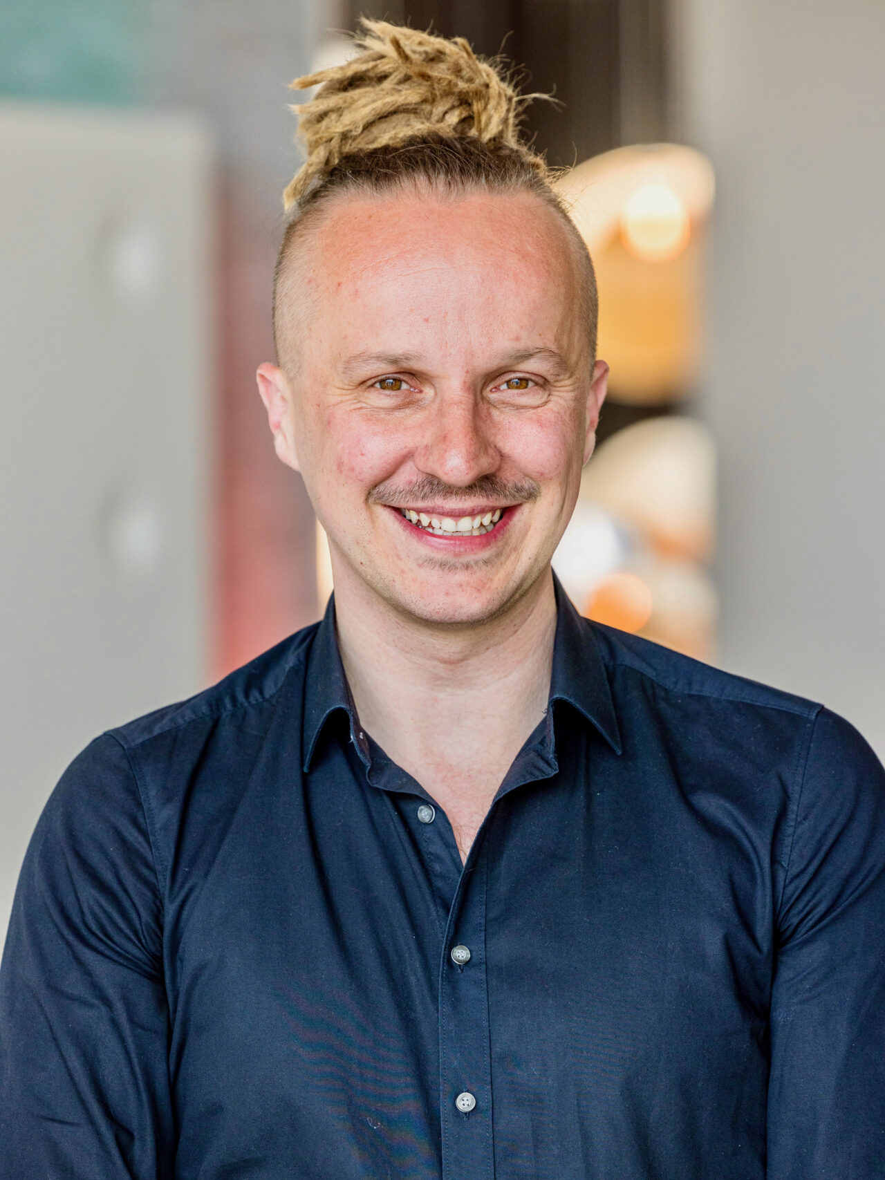 Sebastian Winkler spricht auf der Mediaan Konferenz 2022
