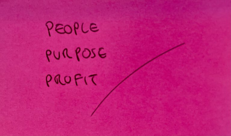 People Purpose Profit Grafik: Die Schlüsselrolle digitaler Beiräte in der Unternehmenstransformation