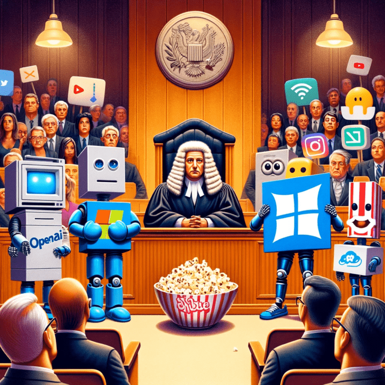 🍿 Die New York Times vs. OpenAI & Microsoft: Zeit für Popcorn und Spekulationen! 🍿asfg