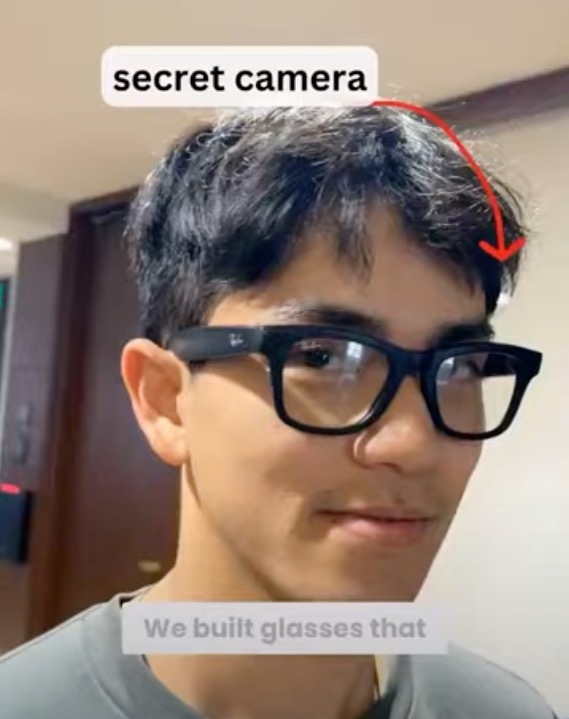 Meta Ray-Ban Brille als versteckte Kamera zur Identifizierung von Personen im öffentlichen Raum
