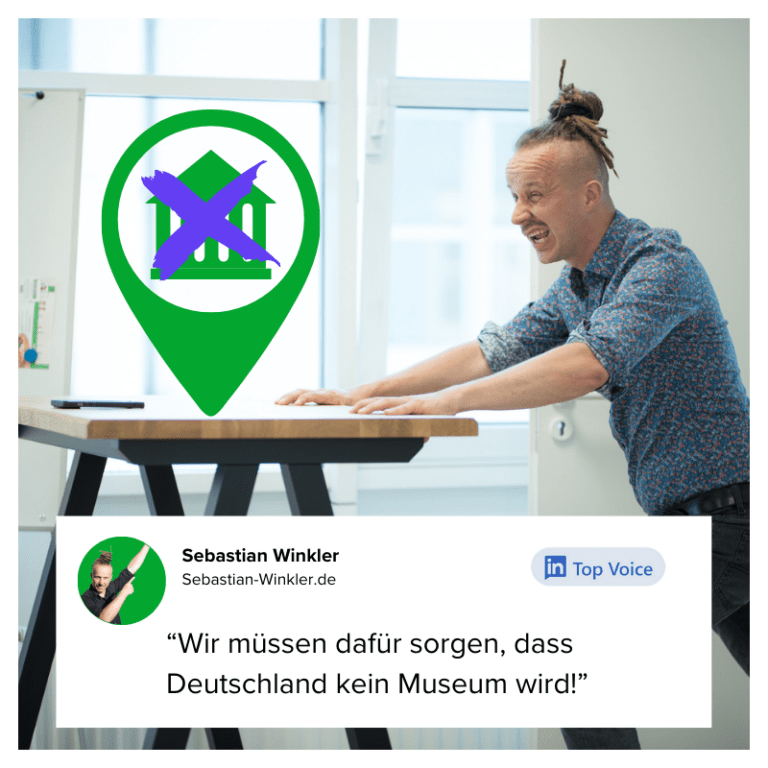 Deutschland darf kein Museum werden 🏛️!