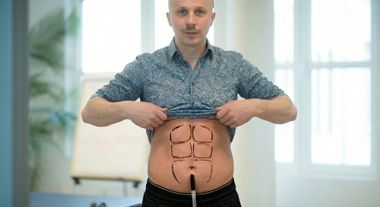 Sebastian Winkler mit Sixpack-Analogie – Lesen macht genauso fit wie Sport
