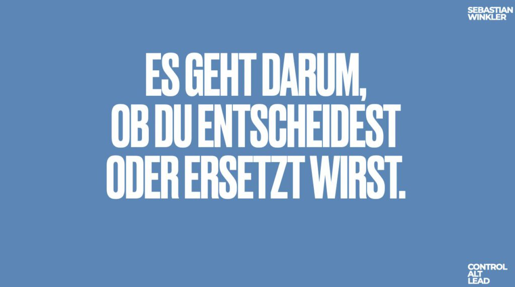 LLM Souveränität: Es geht darum ob du entscheidest oder ersetzt wirst